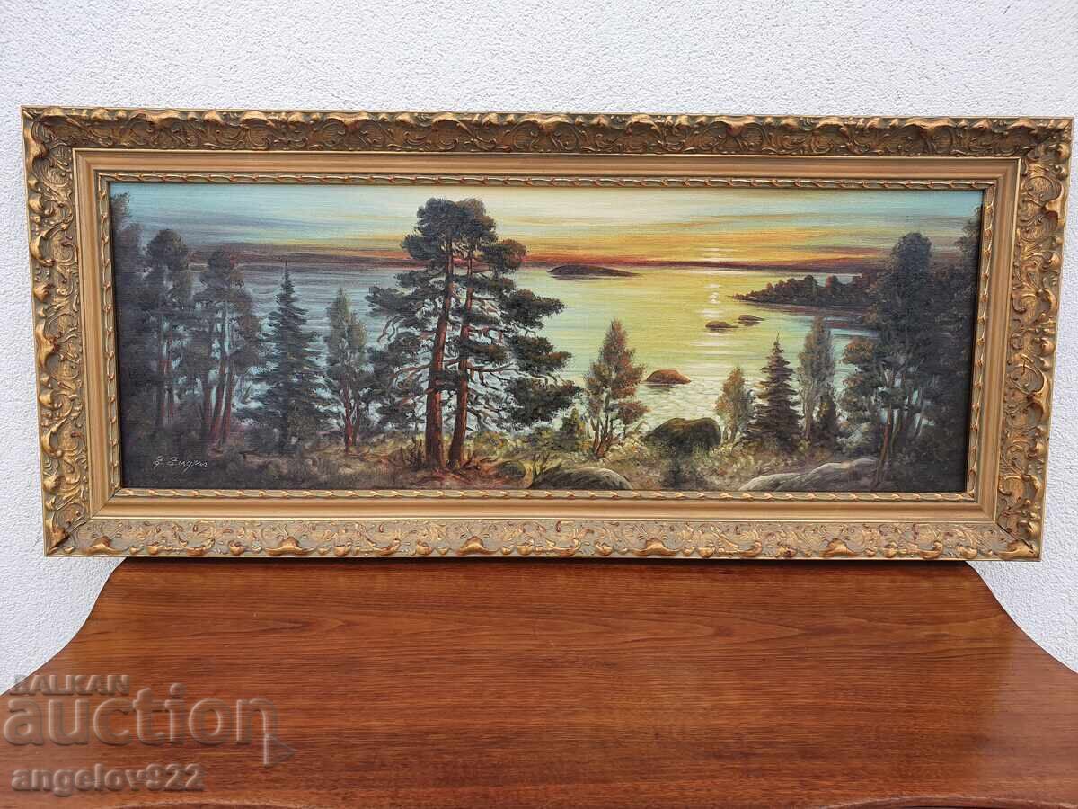 Original oil painting on canvas!!! with price 66.00 BGN | € 33.75