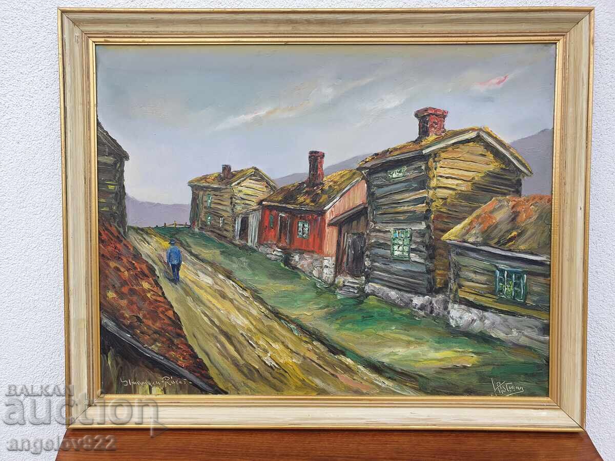 Auction  Original oil painting on canvas!!!