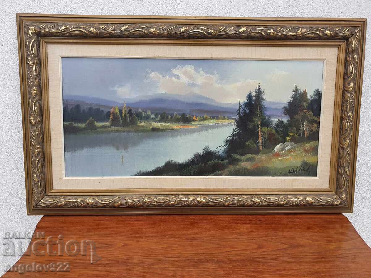 Πρωτότυπη ελαιογραφία σε καμβά!!! με τιμή 79.00 BGN | € 40.39