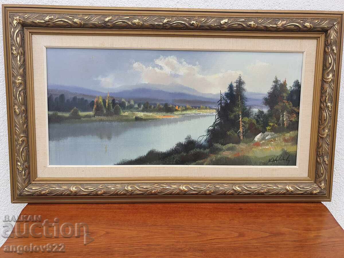 Δημοπρασία Πρωτότυπη ελαιογραφία σε καμβά!!!