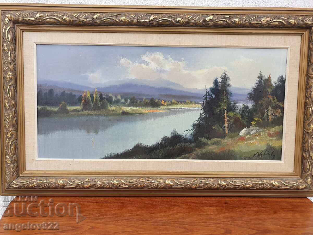 Παράδοση Πρωτότυπη ελαιογραφία σε καμβά!!!