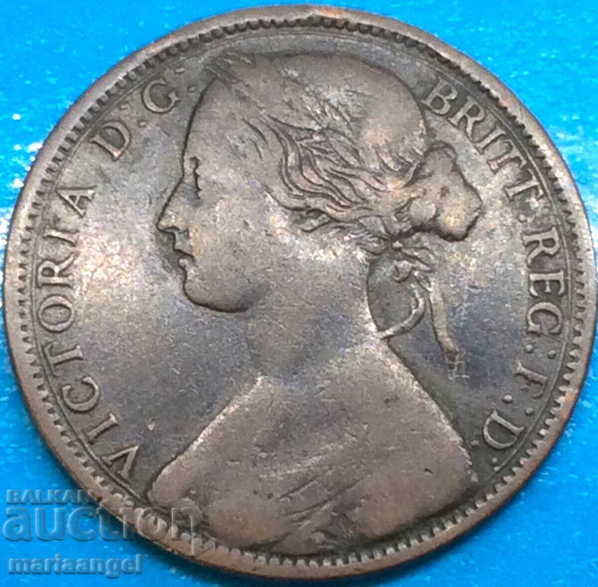 Great Britain 1 penny 1862 30mm bronze - 5 Great Britain 1 penny 1862 30mm bronze - 5