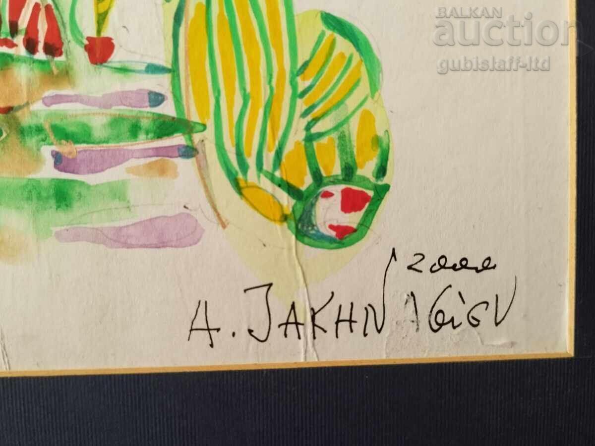 Delivery of Painting, figure, artist I. Yakhnadzhiev, 2000 Delivery of Painting, figure, artist I. Yakhnadzhiev, 2000