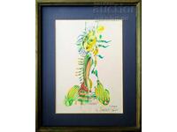 Ζωγραφική, φιγούρα, ζωγρ. Ι. Γιαχνάτζιεφ, 2000