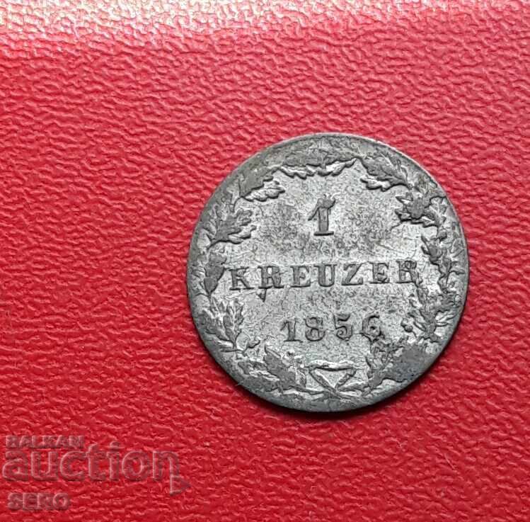Germany - Frankfurt am Main - 1 Kreuzer 1856