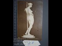 Old postcard - Woman