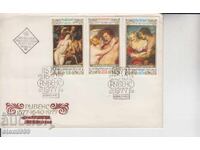 Πρώτη μέρα φάκελος ταχυδρομείου ΡΟΥΜΠΕΝΣ ΕΙΚΟΝΕΣ