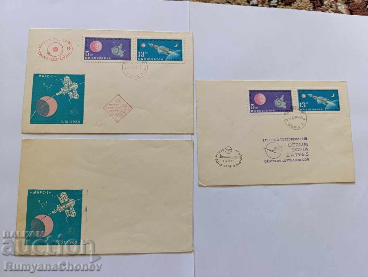 Mars 1 Envelopes 1962 Mars 1 Envelopes 1962