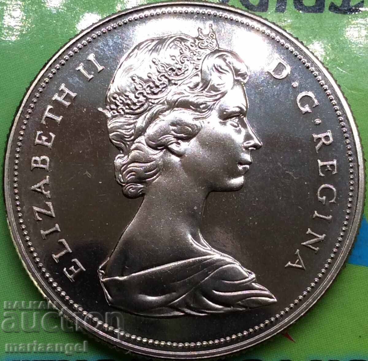 Канада 1 долар 1970 UNC PROOF - 6