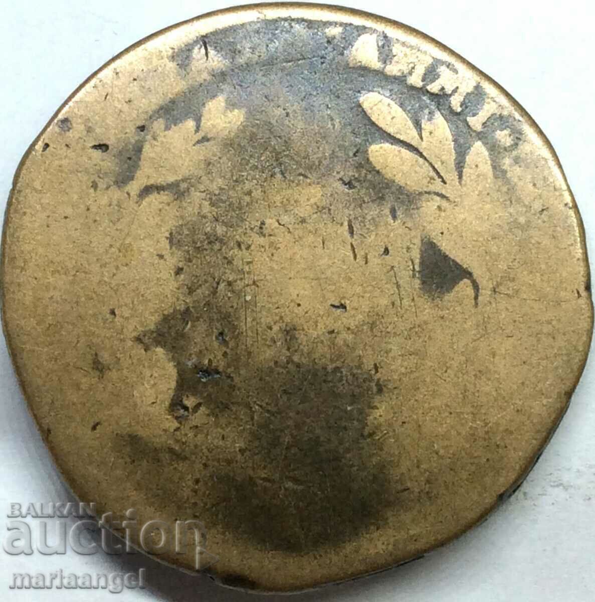 Delivery of Murat Napoleon 3 Grani 1810 Italy 34mm Bronze