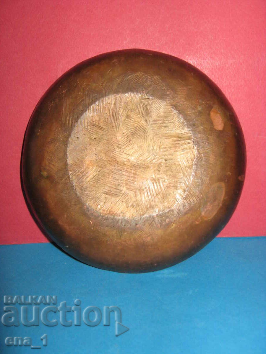 Χάλκινο χειροποίητο πιάτο - Τσάρος Ιβάν Ασέν και Άγιος Δημήτριος - 5