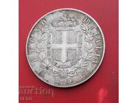 Italia - 5 lire 1874 M-Milano