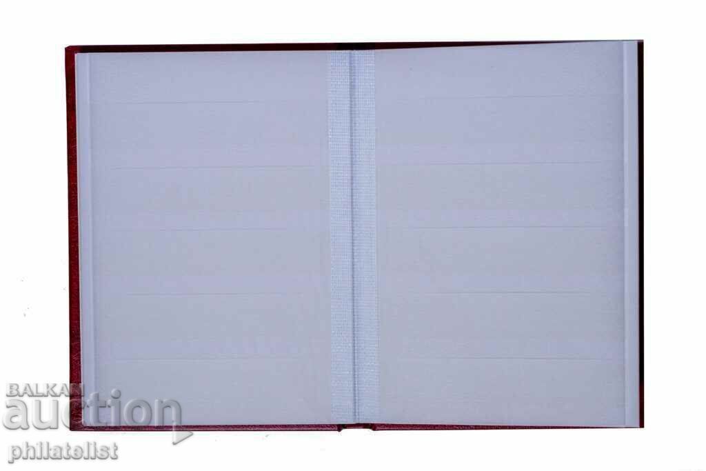 Auction Importa 508 pocket stamp album with 8 white A6 sheets Auction Importa 508 pocket stamp album with 8 white A6 sheets