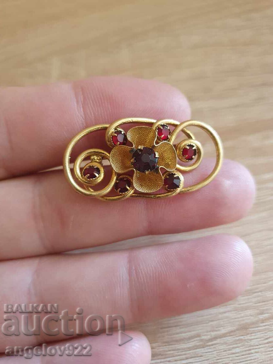 Delivery of Vintage brooch with natural stones!!! Delivery of Vintage brooch with natural stones!!!