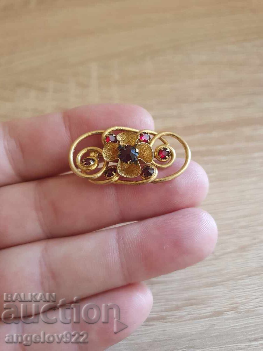 Vintage brooch with natural stones!!! Vintage brooch with natural stones!!!