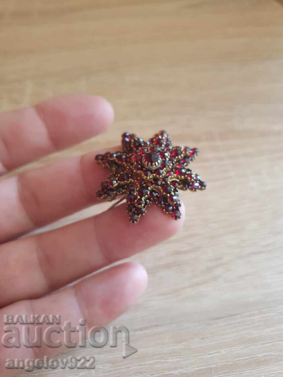 Delivery of Vintage brooch with natural stones!!! Delivery of Vintage brooch with natural stones!!!