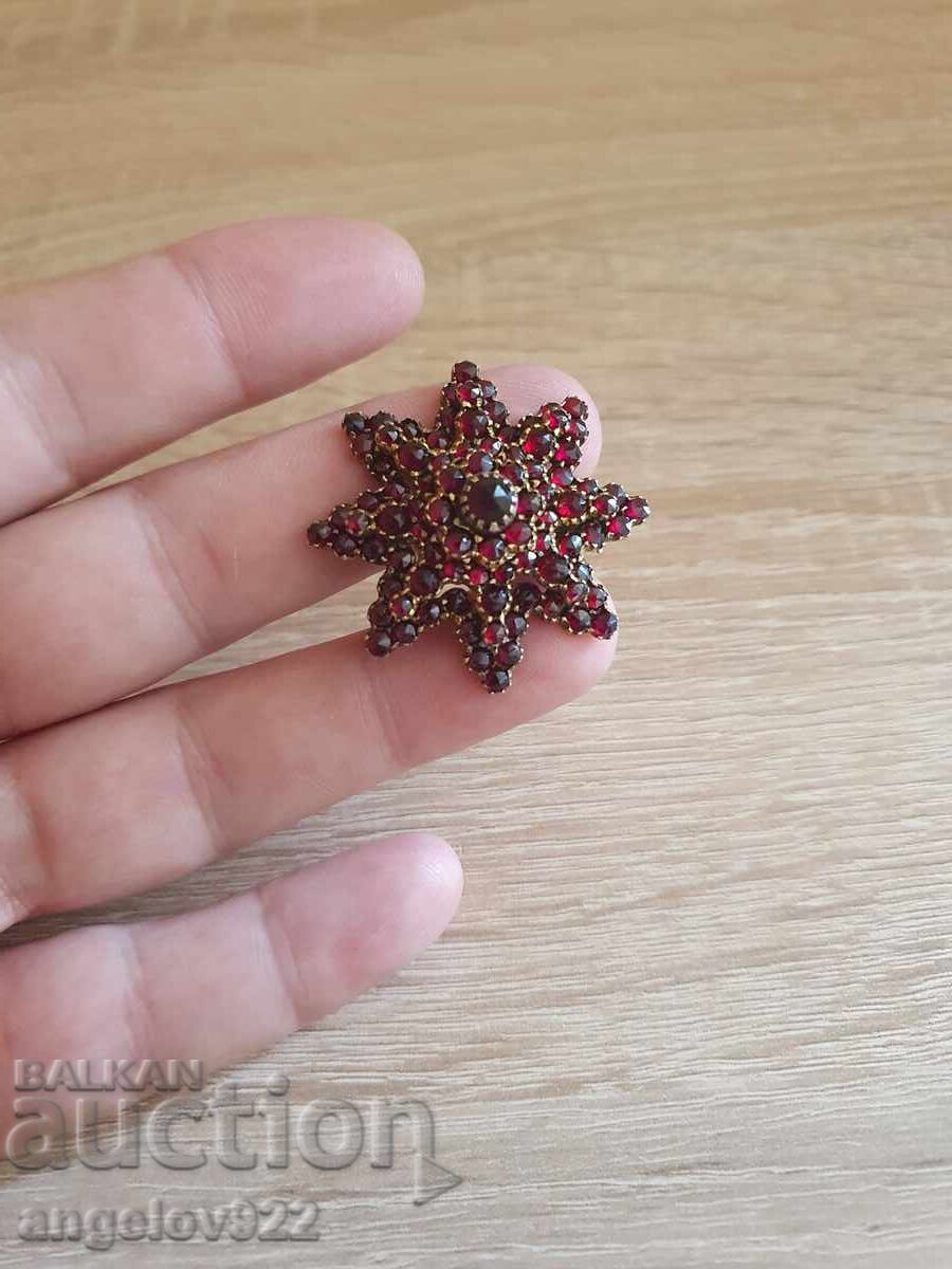 Vintage brooch with natural stones!!! Vintage brooch with natural stones!!!