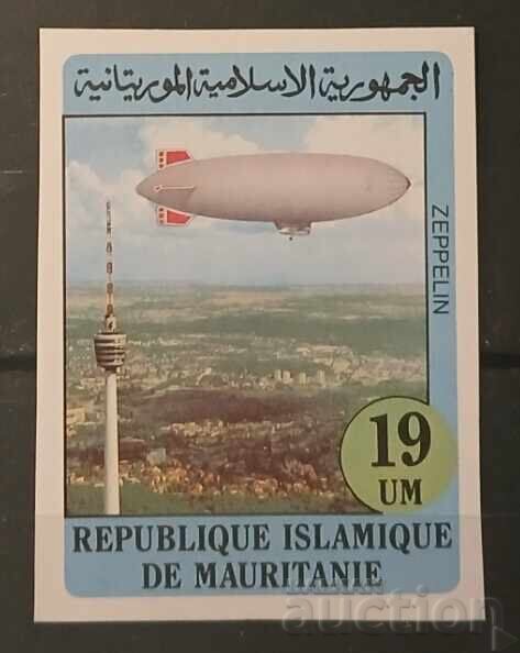 Mauritania 1982 Avioane/Zeppelinuri Neperforat MNH