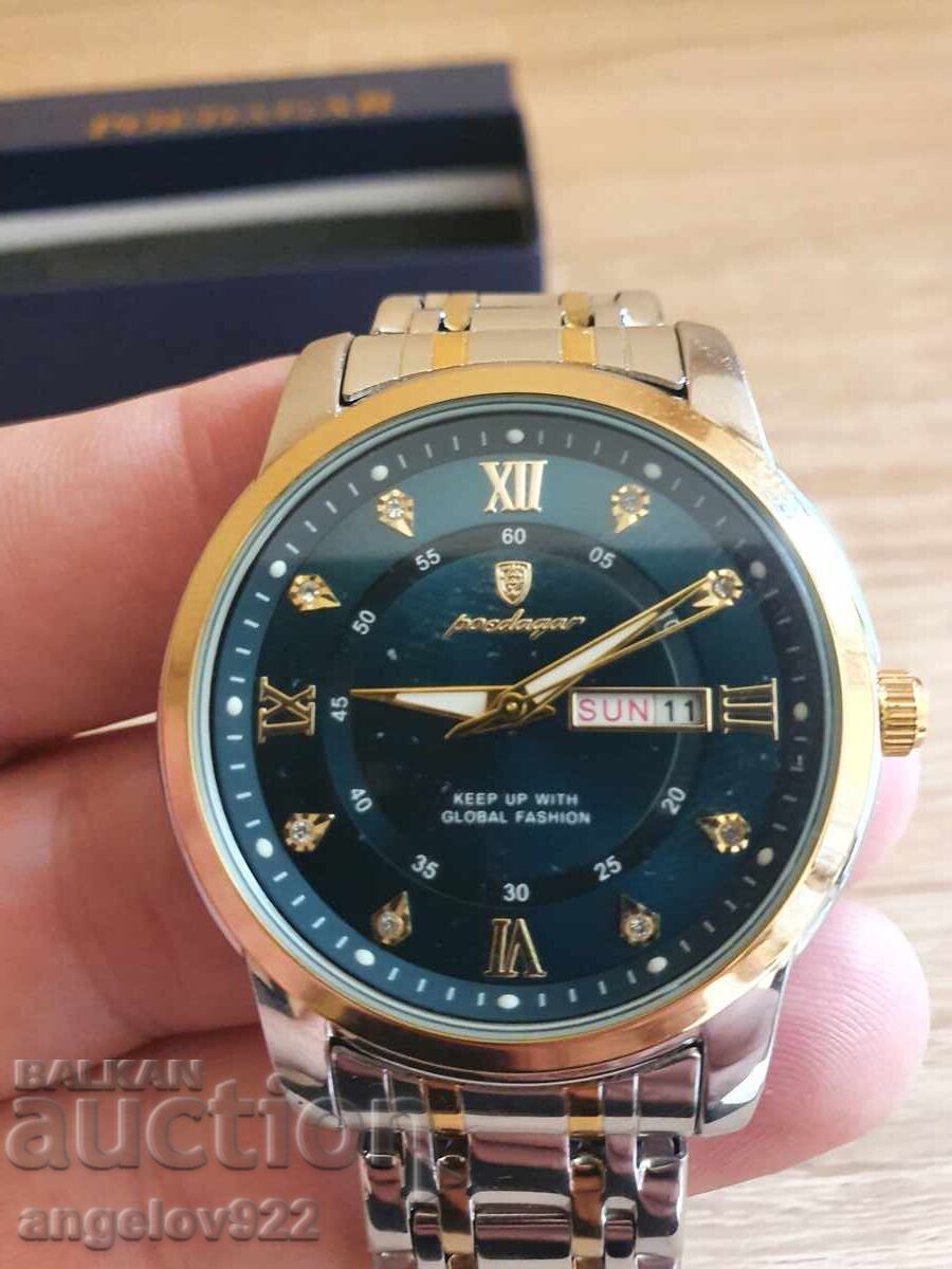 POEDAGAR Wristwatch Day Date!!! with price 67.00 BGN | € 34.26