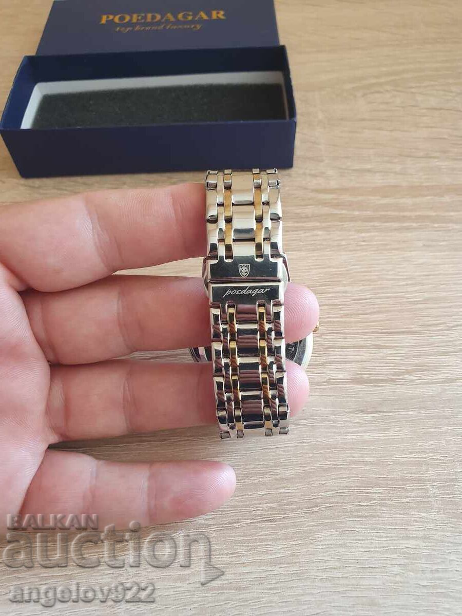 POEDAGAR Wristwatch Day Date!!! - 7