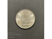 SUA 25 cenți 1999 CONNECTICUT