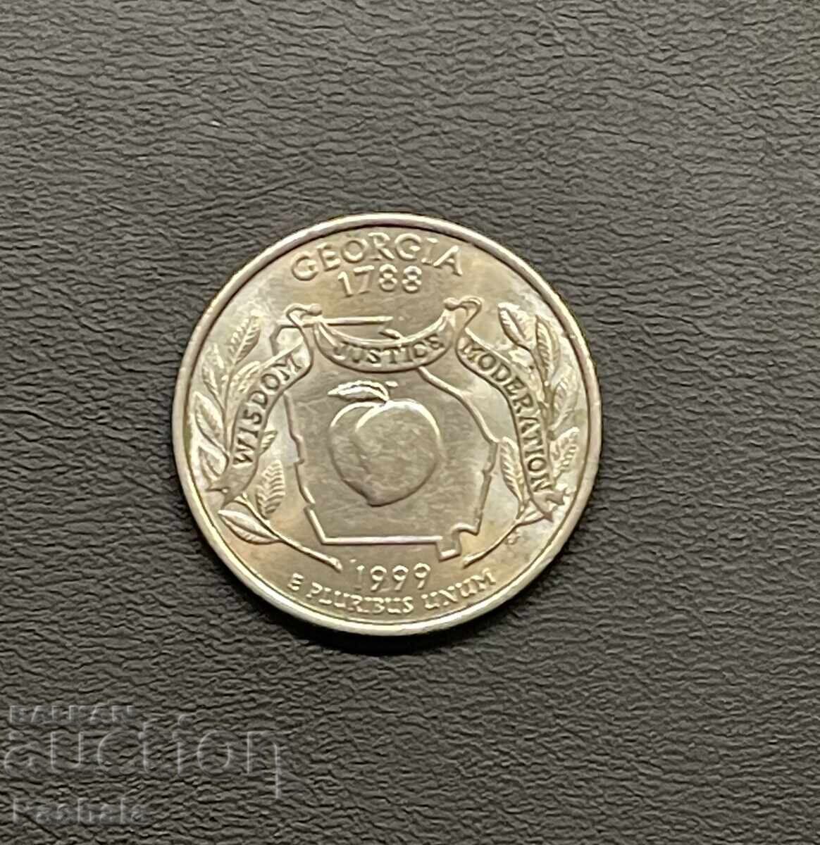 SUA 25 cenți 1999 GEORGIA