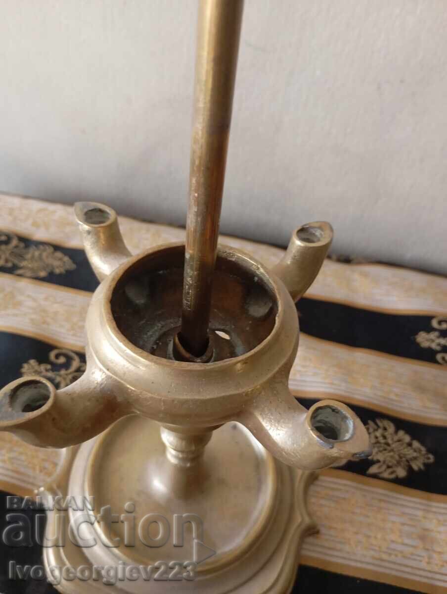 Доставка на стара газена лампа за декорация