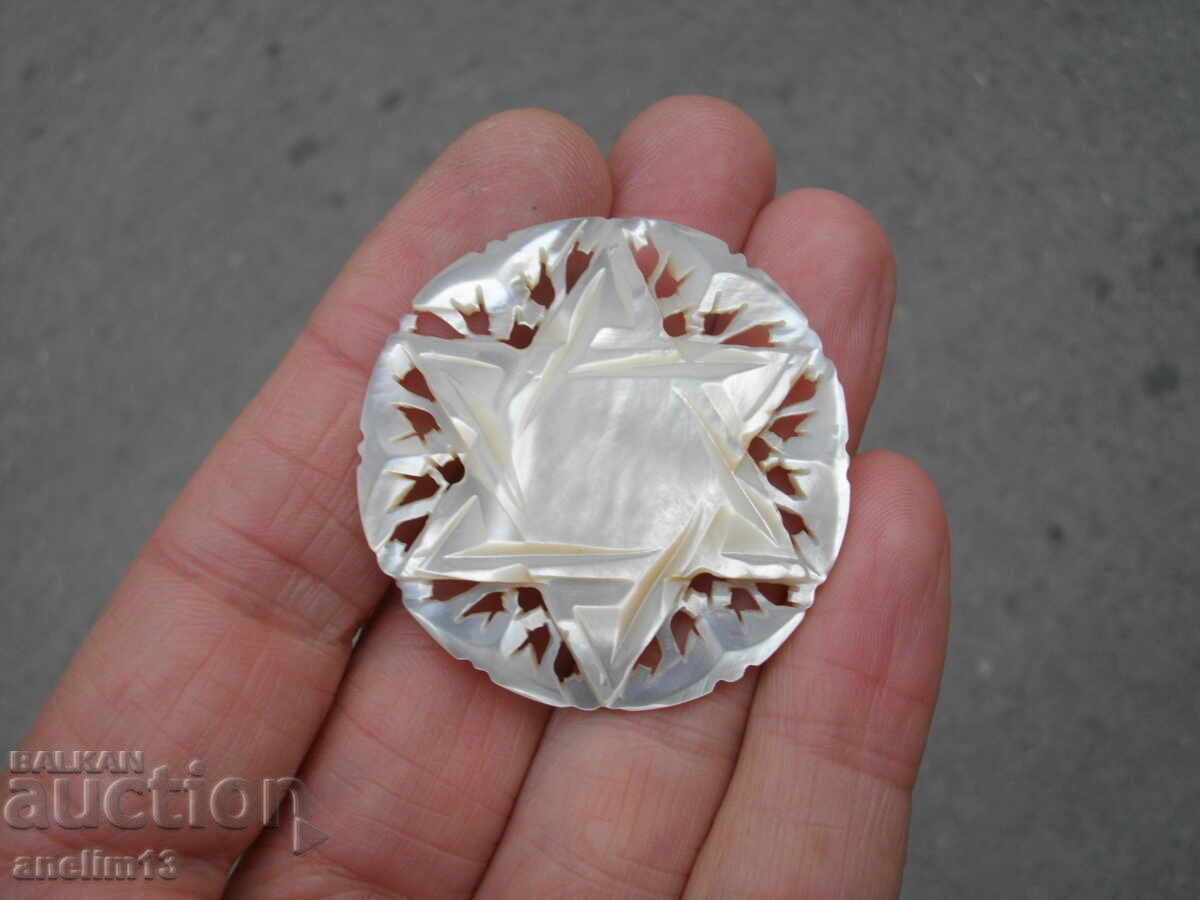 BROȘĂ VECHE CU MĂRGELE DE SIDEF - 5 BROȘĂ VECHE CU MĂRGELE DE SIDEF - 5