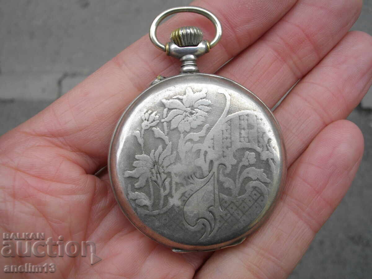 CEAS DE BUZUNAR DIN ARGINT VECHI DE COLECȚIE PATENT - 5 CEAS DE BUZUNAR DIN ARGINT VECHI DE COLECȚIE PATENT - 5
