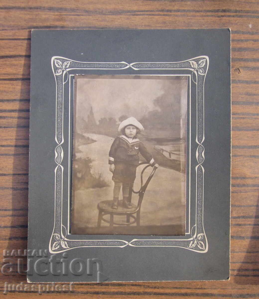 Δημοπρασία Βασίλειο της Βουλγαρίας φωτογραφία φωτογραφίες σε χαρτόνι Γεωργίου 1925 έτος