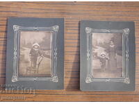 Βασίλειο της Βουλγαρίας φωτογραφία φωτογραφίες σε χαρτόνι Γεωργίου 1925 έτος