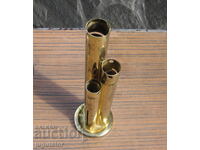 Ενδιαφέρουσα συλλεκτική παλιά χάλκινη ταμιευτήριο για νομίσματα