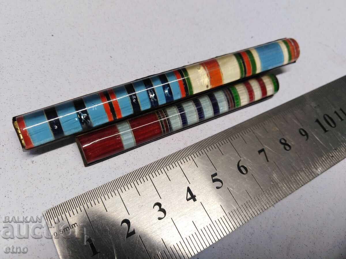 Λωρίδα μεταλλίου στήθους, κορδέλες, παράσημο, μετάλλιο με τιμή 15.00 BGN | € 7.67