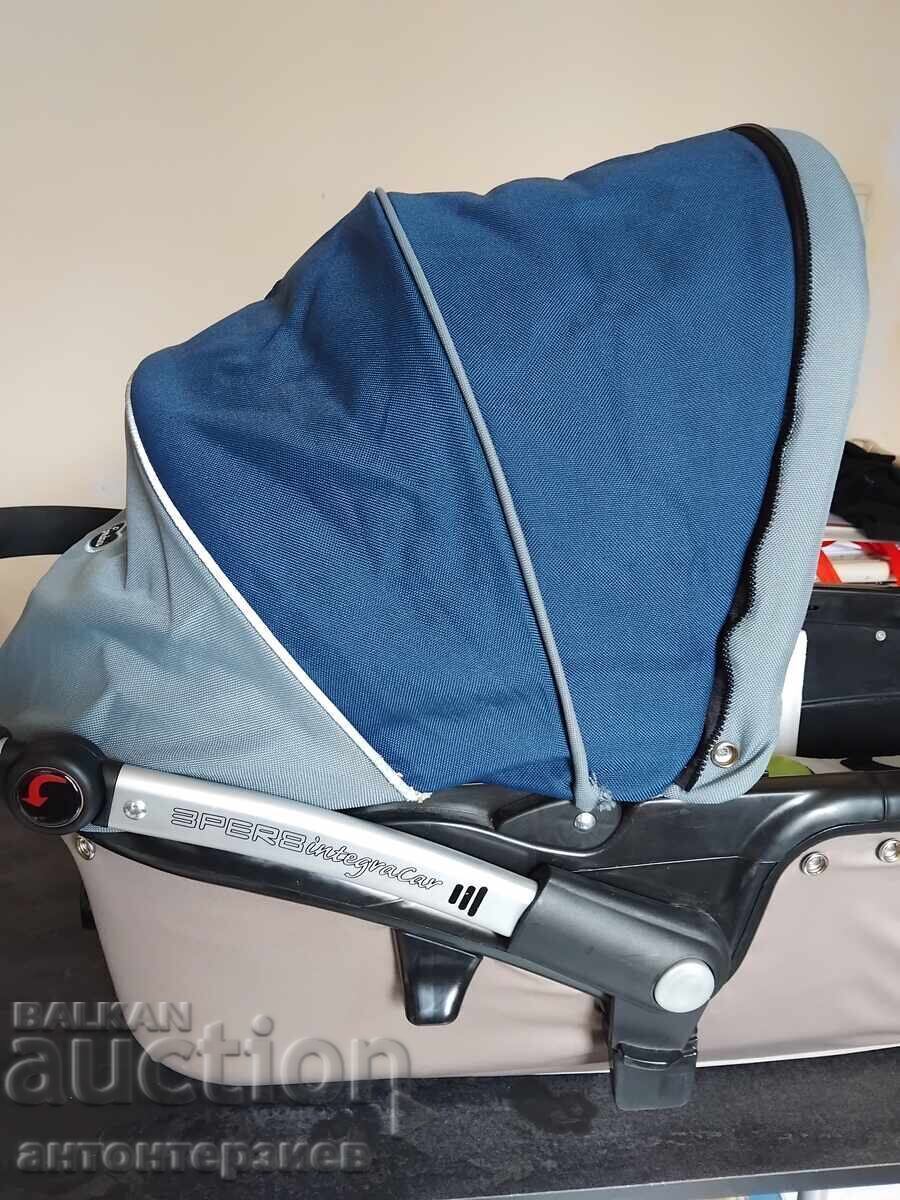 Coș pentru nou-născut, păstrat/funcțional - Giordani Urban Baby cu preț 40.00 BGN | € 20.45