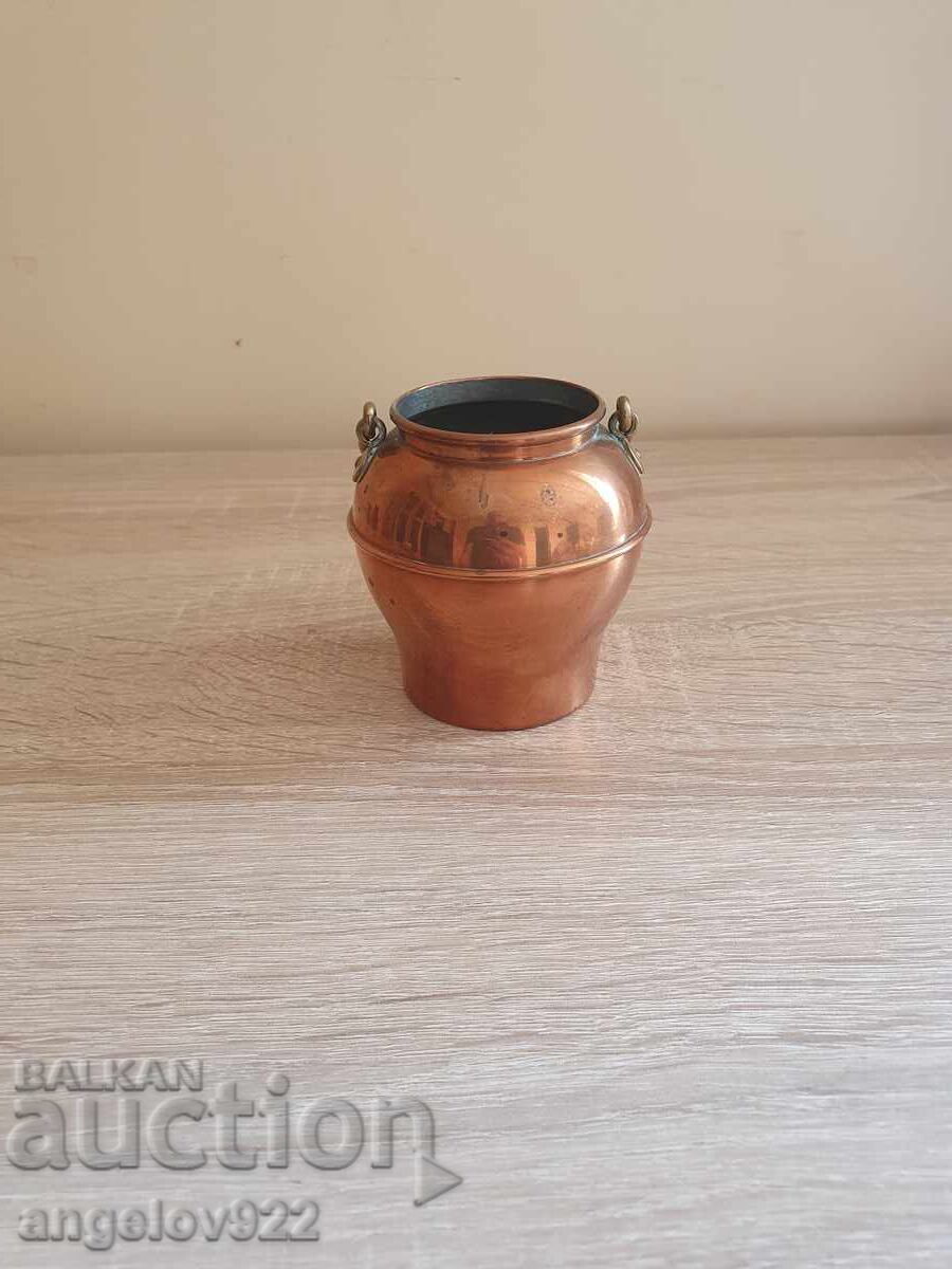 Small copper container!!! with price 1.50 BGN | € 0.77 Small copper container!!! with price 1.50 BGN | € 0.77