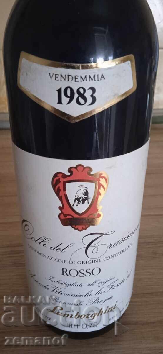 Вино Ламборжини Италиа Россо 1983 с цена 400.00 лв. | € 204.52 Вино Ламборжини Италиа Россо 1983 с цена 400.00 лв. | € 204.52