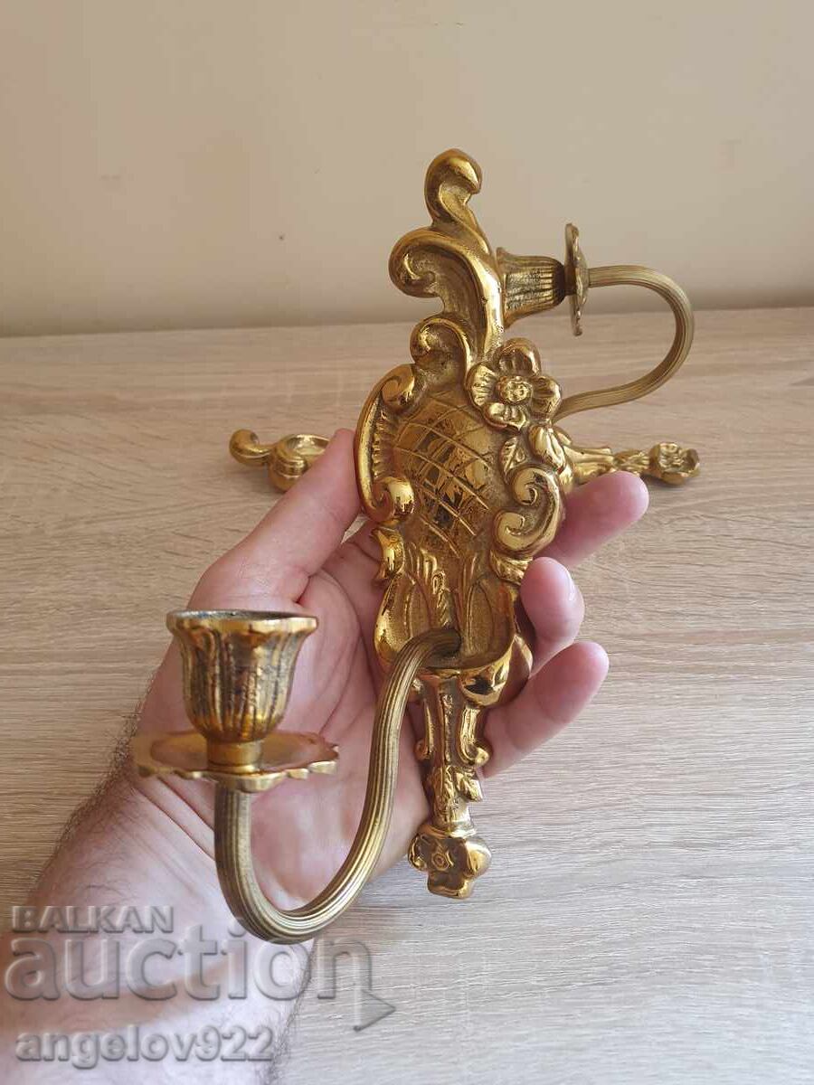 Delivery of Bronze wall sconces candle holders!!! Delivery of Bronze wall sconces candle holders!!!