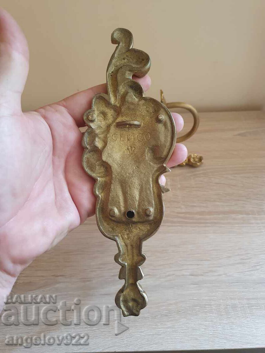 Bronze wall sconces candle holders!!! - 5 Bronze wall sconces candle holders!!! - 5