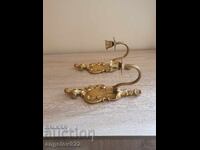 Bronze wall sconces candle holders!!!