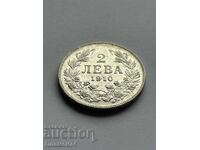 2 Leva 1910 Bulgaria