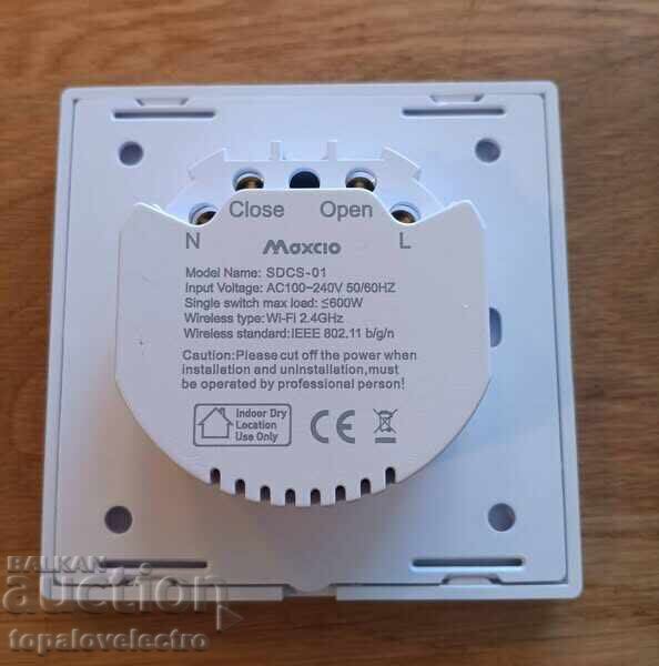 ΝΕΟ! Διακόπτης WiFi Maxcio για κουρτίνες, APP, ποσοστό και χρονοδιακόπτης - 6