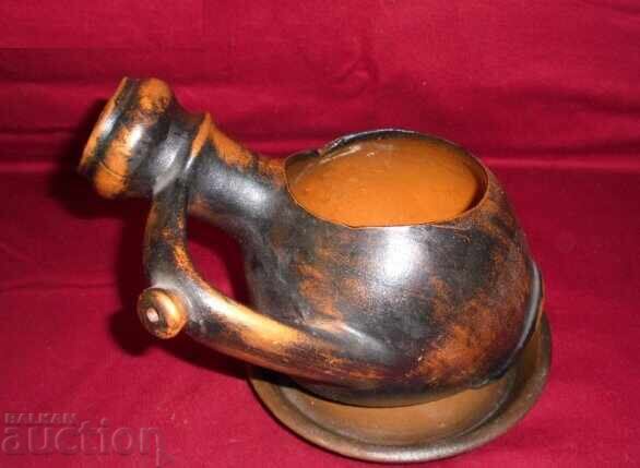 Διακοσμητική vintage/Vintage κεραμική στάμνα-γλάστρα με τιμή 70.00 BGN | € 35.79