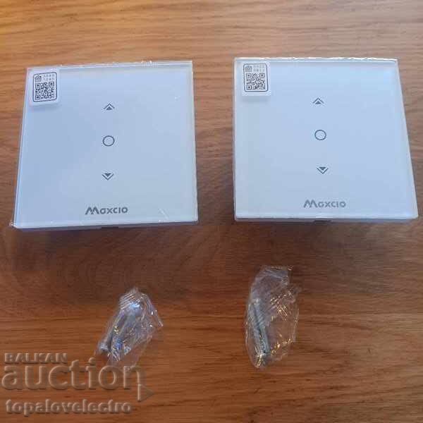 Παράδοση ΝΕΟ! Έξυπνο Κλειδί για Ρολά με χρονοδιακόπτη και LED έλεγχο, 2 τμχ/σετ Παράδοση ΝΕΟ! Έξυπνο Κλειδί για Ρολά με χρονοδιακόπτη και LED έλεγχο, 2 τμχ/σετ