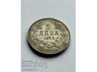 2 Leva 1910 Bulgaria
