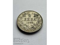2 Leva 1910 Bulgaria
