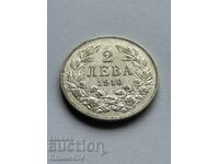 2 Leva 1910 Bulgaria