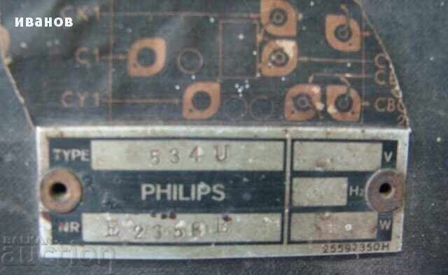 Παράδοση ΜΟΝΑΔΙΚΟ ΕΚΘΕΜΑ ΡΑΔΙΟ Philips Iberica S.A.E. ΜΟΝΤΕΛΟ 534U