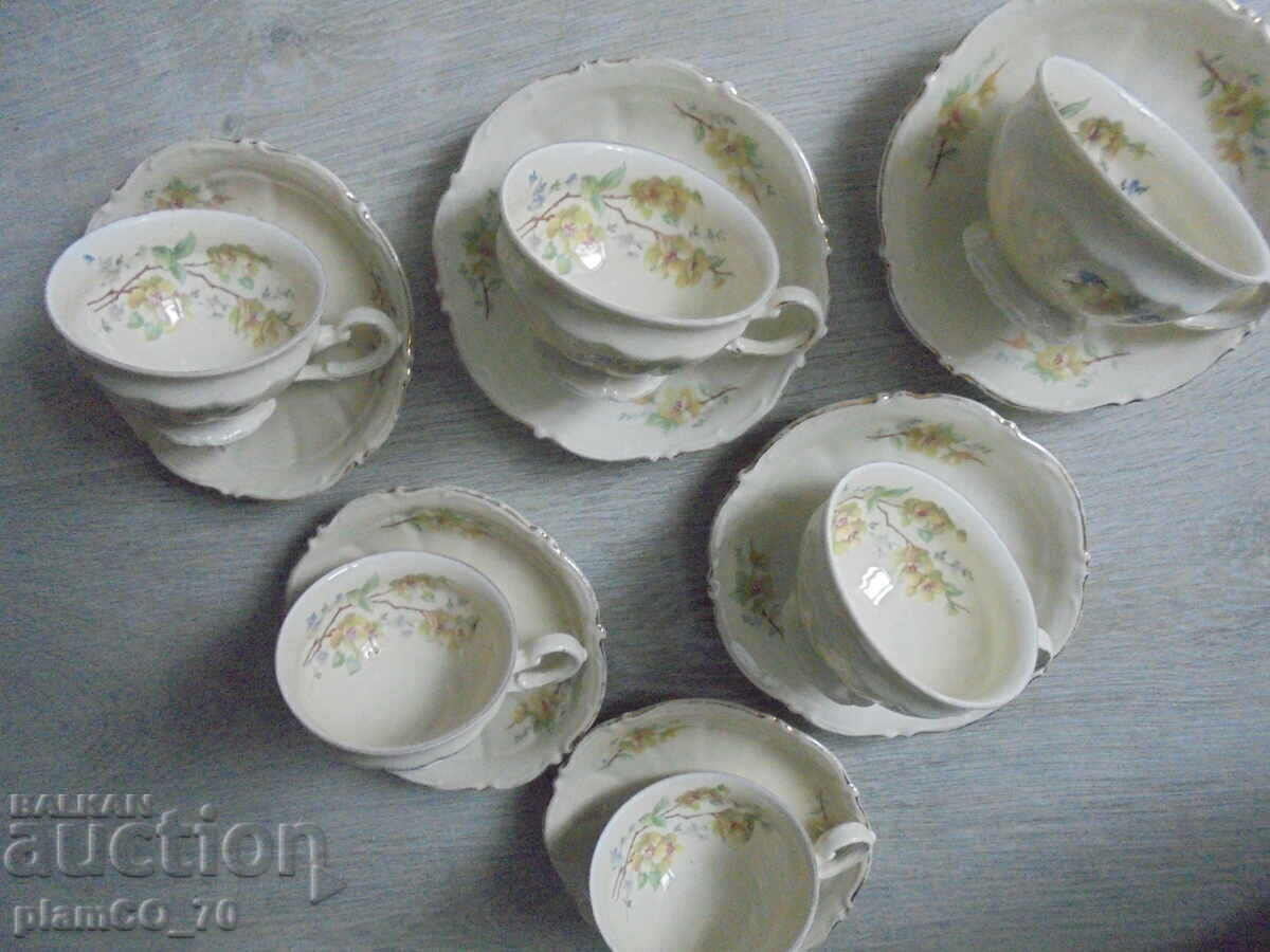 Δημοπρασία №*8312 Παλιό πορσελάνινο σερβίτσιο Bavaria