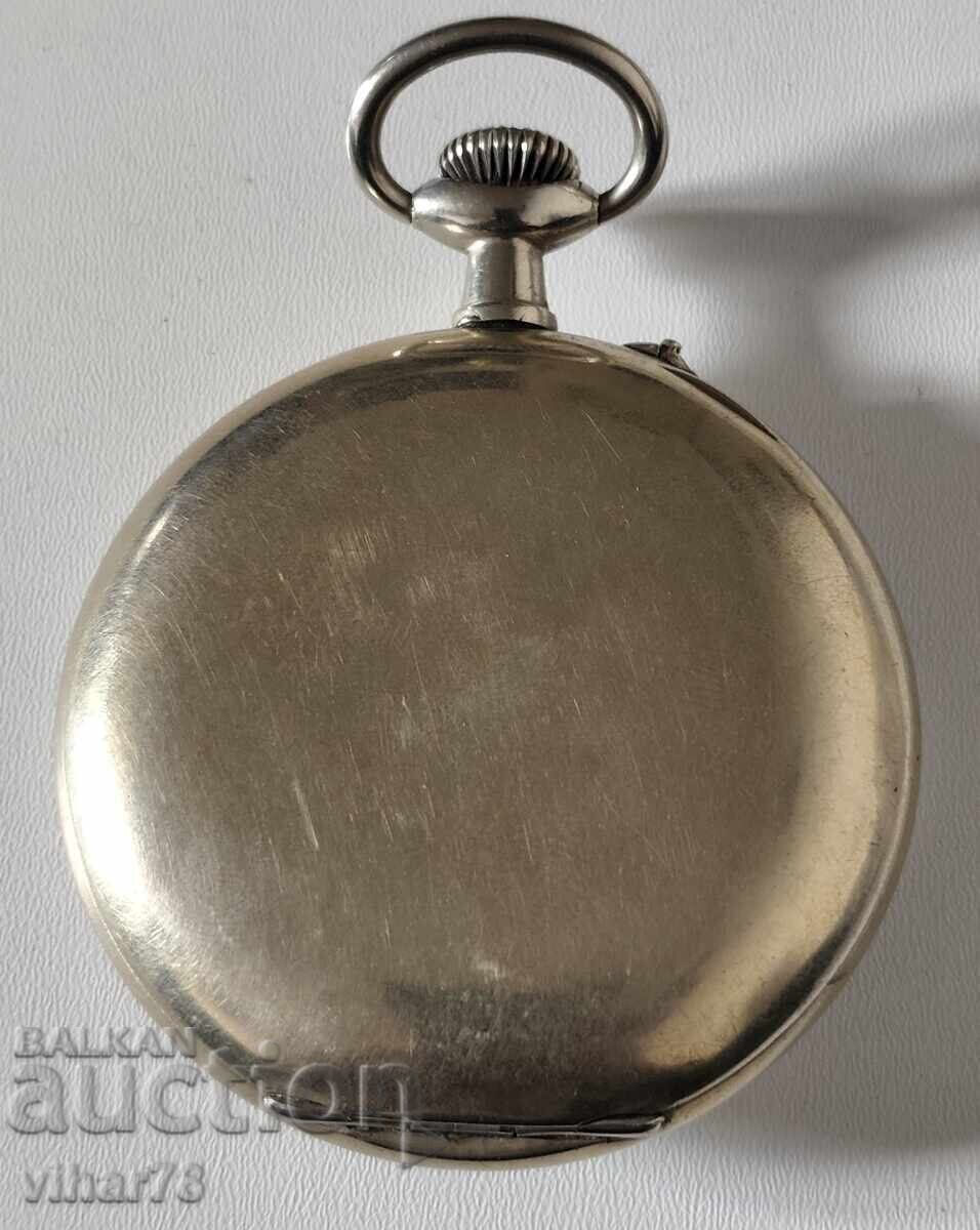 Rare Huge Pocket Watch - Roskopf - 6 Rare Huge Pocket Watch - Roskopf - 6