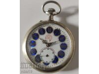 Ceas de buzunar uriaș rar - Roskopf